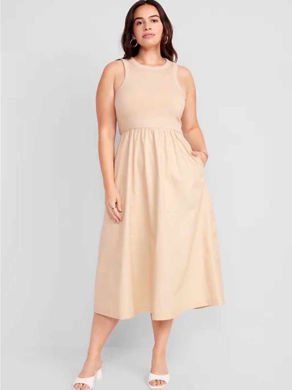 Old Navy Sleeveless Midi Dress